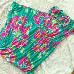 Lilly P || S || Strapless Maxi